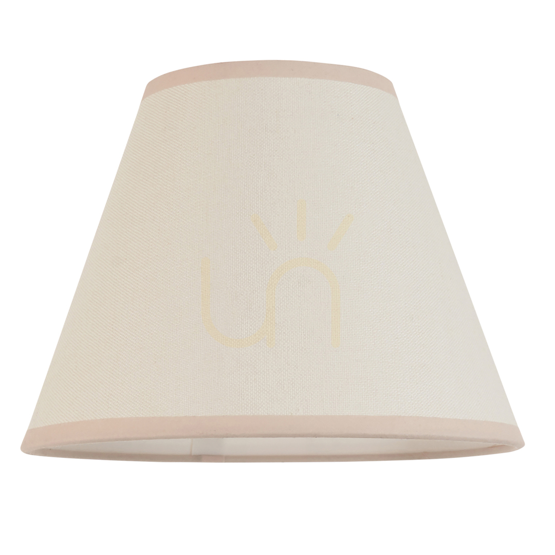 Pokaż Abażur Endon Ivy biały Vintage White tkanina 25 cm E27 Abażur Endon Ivy biały Vintage White tkanina 25 cm E27
