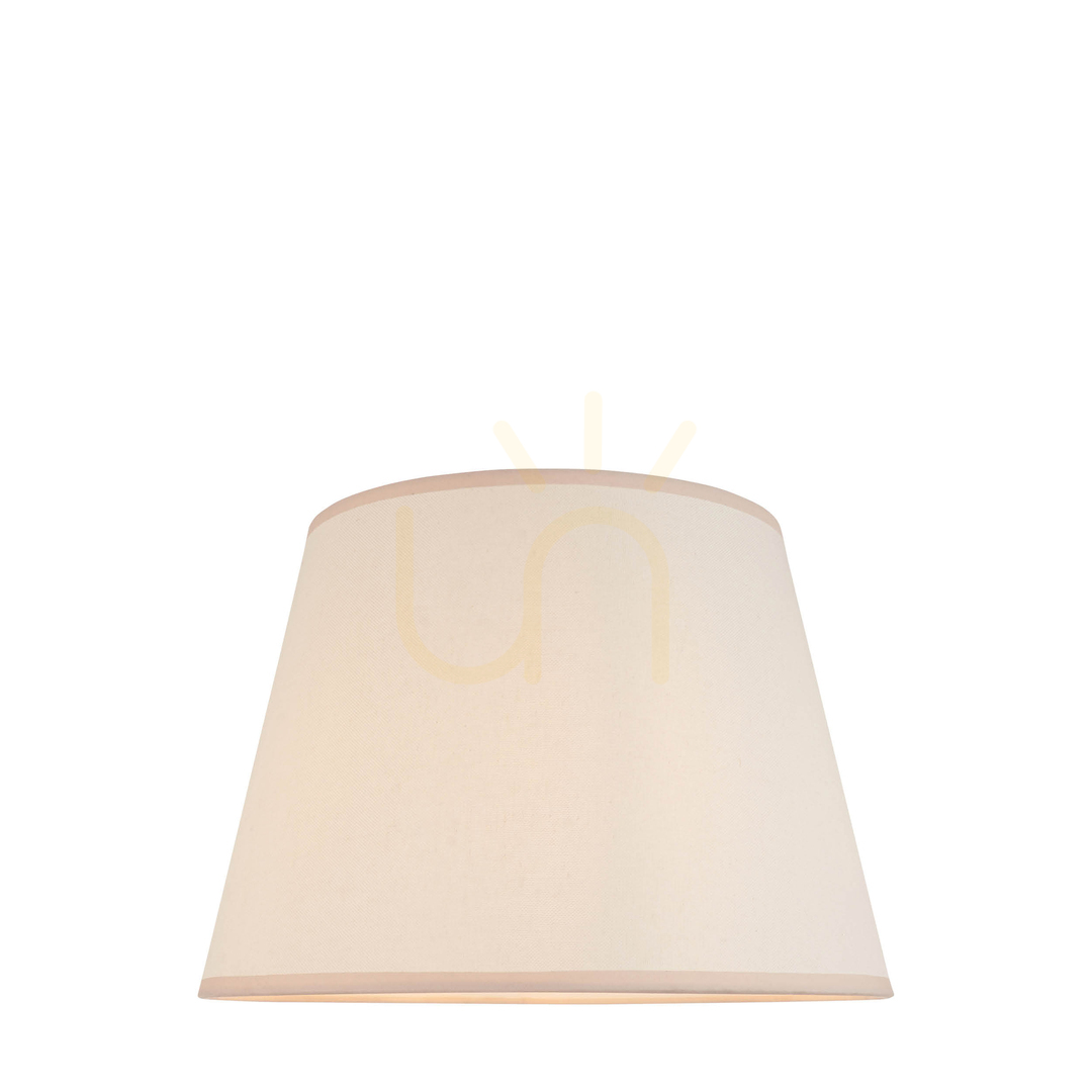 Sprawdź Abażur Endon Ivy biały tkaninowy 40 cm E27 Abażur Endon Ivy biały tkaninowy 40 cm E27