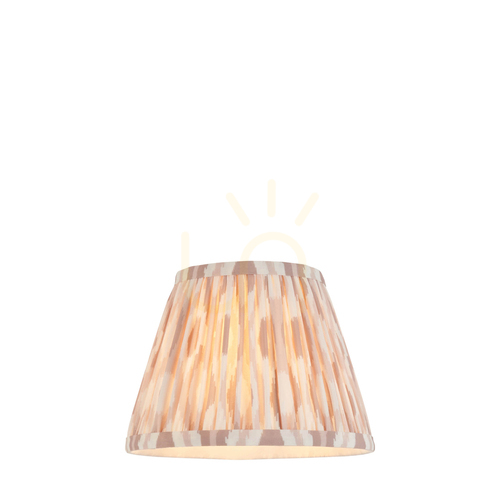 Sprawdź Klosz abażur beżowy Endon Ikat tkanina 14,5 cm
