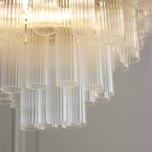 Lampa wisząca Endon Toulouse mosiądz, 12x G9, 50 cm 5 Lampa wisząca Endon Toulouse mosiądz, 12x G9, 50 cm small 5