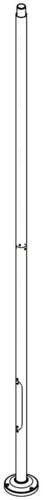 Sprawdź Słup oświetleniowy NORLYS Lamppost biały odlew aluminiowy 400 cm 1277WH