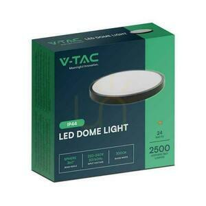 Plafon V-TAC 24W LED okrągły 30cm natynkowy IP44 czarny VT-8624B 6500K 2500lm 2 Plafon V-TAC 24W LED okrągły 30cm natynkowy IP44 czarny VT-8624B 6500K 2500lm small 2
