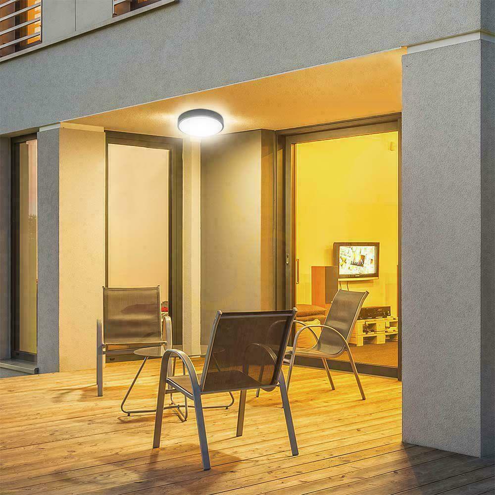 Sprawdź Plafon V-TAC 24W LED okrągły 30cm natynkowy IP44 czarny VT-8624B 6500K 2500lm Plafon V-TAC 24W LED okrągły 30cm natynkowy IP44 czarny VT-8624B 6500K 2500lm
