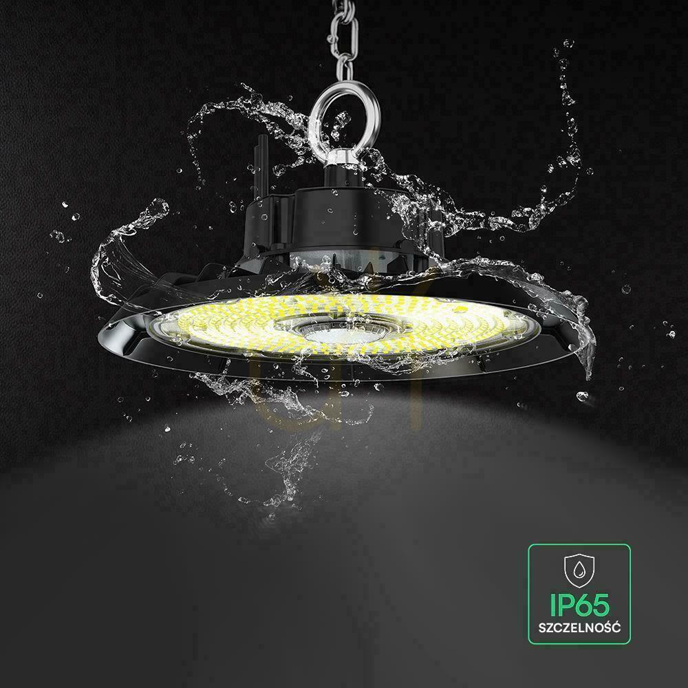 Obejrzyj Oprawa V-TAC LED UFO high bay CREE CHIP IP65 ALU 135Lm/W 150W VT-91152 4000K 20200lm 6 lat gwarancji Oprawa V-TAC LED UFO high bay CREE CHIP IP65 ALU 135Lm/W 150W VT-91152 4000K 20200lm 6 lat gwarancji