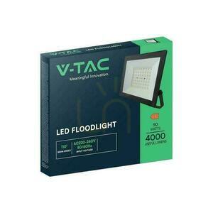 Naświetlacz LED V-TAC VT-44054 czarny 50 W 3000 K 4000 lm small 3