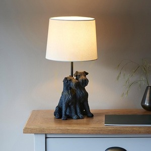 Lampa stołowa Endon Westie beżowa 43 cm E14 small 4