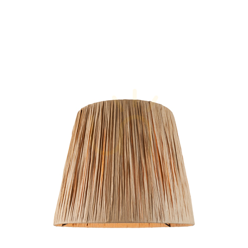 Sprawdź Abażur Raffia brązowy Endon 32 cm naturalne włókno
