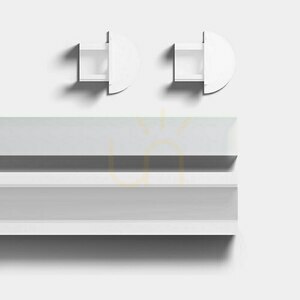 Profil LED wpuszczany MB Eko-Light biały z kloszem mlecznym 2 m EKG2437 small 1