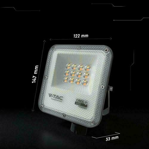 Sprawdź Projektor LED V-TAC CREE CHIP 10W LED 3w1 CCT 135Lm/W VT-44014CCT 3000K-4000K-6500K 730lm 6 lat gwarancji