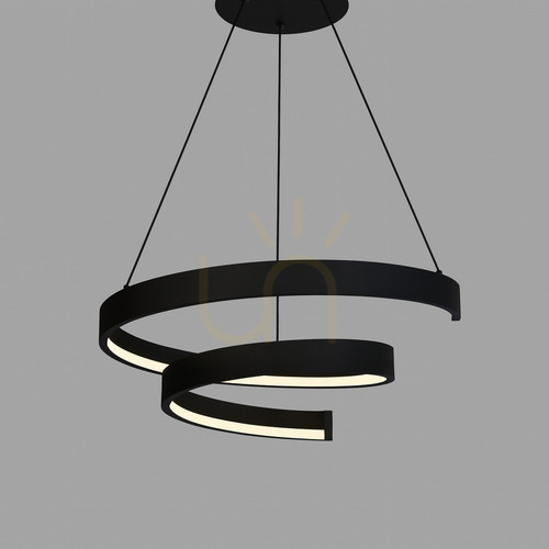 Sprawdź Lampa wisząca LED TOPPO czarna 6032-0110 Aviano