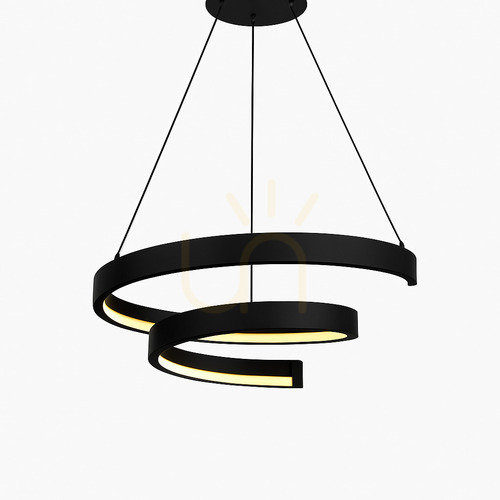 Sprawdź Lampa wisząca LED TOPPO czarna 6032-0110 Aviano