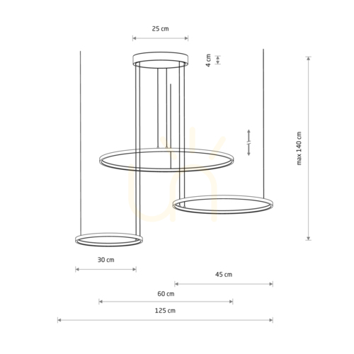 Sprawdź Lampa Wisząca CIRCOLO POWER LED 11649 Nowodvorski