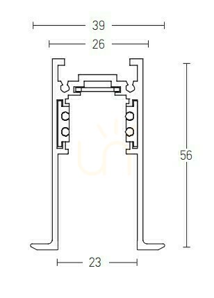 Sprawdź Magnetic Recessed Track 3M Black ZAMBELIS Magnetic Recessed Track 3M Black ZAMBELIS