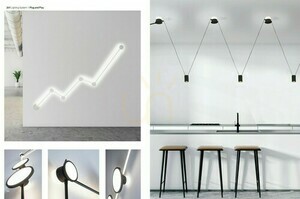 Black LED Panel 3000k 20W 24V ZAMBELIS small 3
