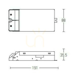 Zasilacz zdalny 48 V 150 W DALI KIT do systemów magnetycznych Zambelis 20299 small 1