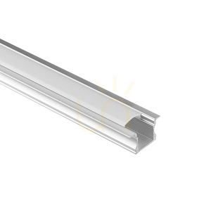 Profil LED wpuszczany Zambelis 20194, aluminium naturalne, 2 m, z osłoną opalową PC small 0