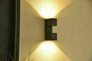 Kinkiet zewnętrzny Lutec FARI 5117401118 LED 10W grafitowy aluminiowy IP54 small 2