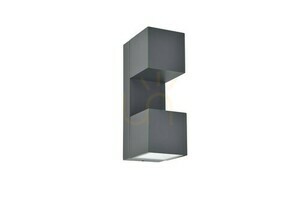 Kinkiet zewnętrzny Lutec FARI 5117401118 LED 10W grafitowy aluminiowy IP54 small 0