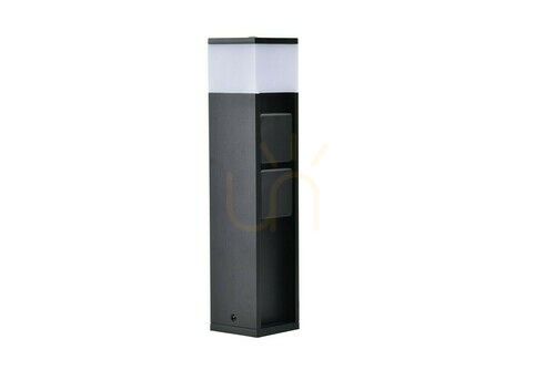 Sprawdź Słupek oświetleniowy LED Lutec Mains 7202203012 czarny 36,7 cm aluminium