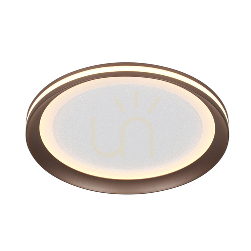 Sprawdź Plafon LED Italux Artizo brązowo-kawowy 18 W Ø30,2 cm PLF-02326-S-CFF