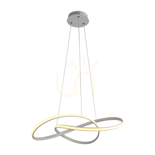 Sprawdź Lampa wisząca Italux Consa LED biała 50 cm PND-19221C-WH