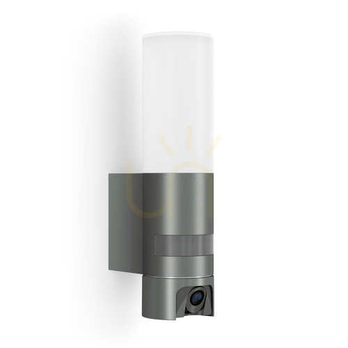 Sprawdź Oprawa elewacyjna z kamerą i czujnikiem Steinel L 625 CAM SC LED PIR 14W LED 3000K 925lm IP44 IK03 230V antracytowy / aluminium