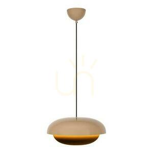 Lampa wisząca Lucide Younes beżowa metalowa retro 40 cm 65404/40/41 small 1