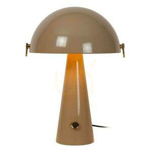 Lampa stołowa Lucide Barone beżowo-złota metalowa retro 38 cm 65502/52/41 small 5