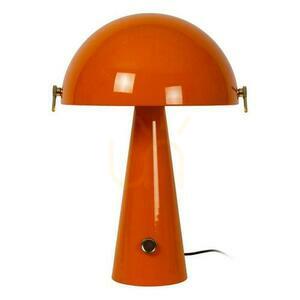 Lampa stołowa Lucide BARONE pomarańczowa metalowa retro E27 38 cm 65502/52/53 small 2