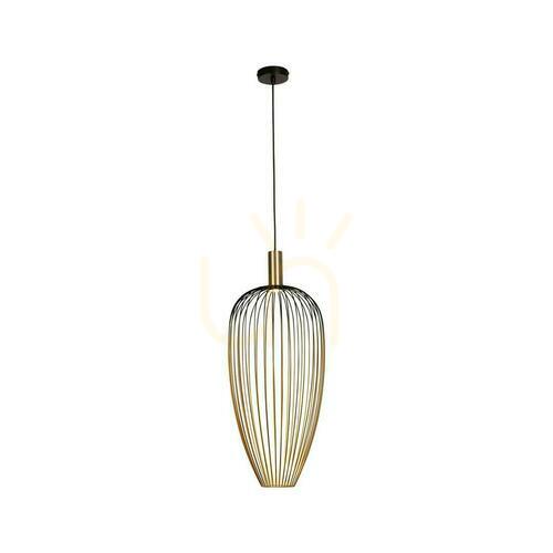 Sprawdź Lampa Wisząca Lucide Aurelie Złota Czarna Metalowa 30 cm 21442/01/10