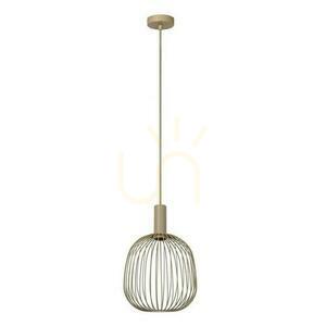 Lampa wisząca Lucide ESTEREL beżowa metalowa 25 cm 21446/25/41 small 2
