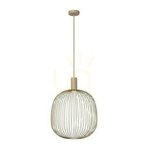 Lampa wisząca Lucide Esterel beżowa metalowa 40 cm 21446/40/41 small 1