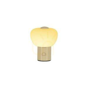 Lampa stołowa Lucide Gustav beżowa LED USB dotykowa 8 cm small 1