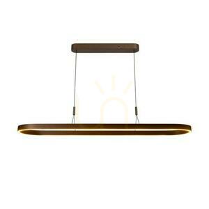Lampa Wisząca Lucide LIANE Brązowa LED 40W 2-Punktowa 35 cm Albuminium small 1
