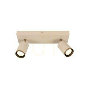 Plafon Lucide REGINA 2xGU10 beżowy aluminiowy 28 cm IP20 53914/02/41 small 5