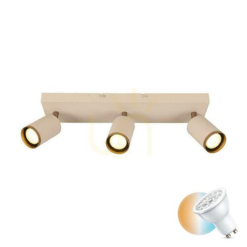 Sprawdź Plafon zewnętrzny Lucide Regina 53914/03/41 beżowy aluminium 3xGU10
