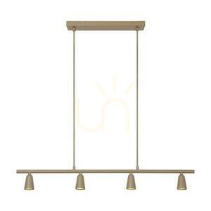 Lampa Wisząca Lucide TIANA 4xGU10 Beżowa Metalowa Nowoczesna 95 cm 65401/04/41 small 1