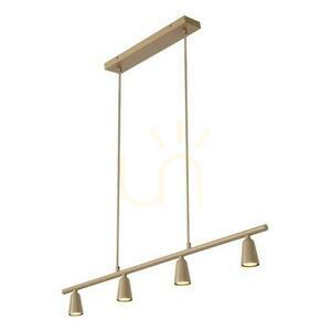 Lampa Wisząca Lucide TIANA 4xGU10 Beżowa Metalowa Nowoczesna 95 cm 65401/04/41 small 6