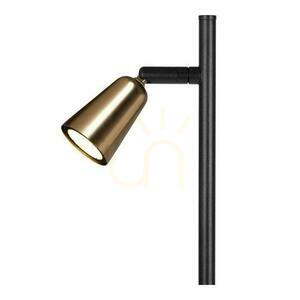 Lampa podłogowa Lucide TIANA beżowa czarna metalowa GU10 2-punktowa small 3