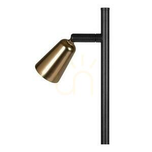 Lampa podłogowa Lucide TIANA beżowa czarna metalowa GU10 2-punktowa small 4