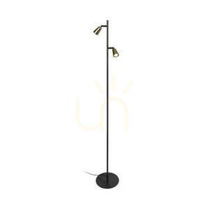 Lampa podłogowa Lucide TIANA beżowa czarna metalowa GU10 2-punktowa small 6