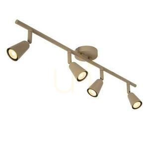 Spot sufitowy Lucide TIANA taupe metalowy 4xGU10 76 cm 65901/04/41 small 5
