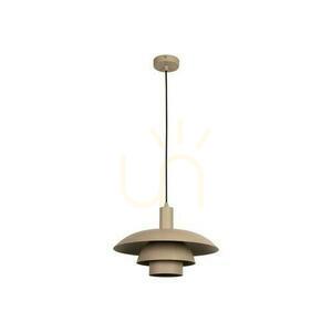Lampa wisząca Lucide BRUNO beżowa metalowa retro 38 cm 21444/38/41 small 2