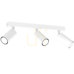 Lampa Sufitowa Hudson White 3x Gu10 small 4