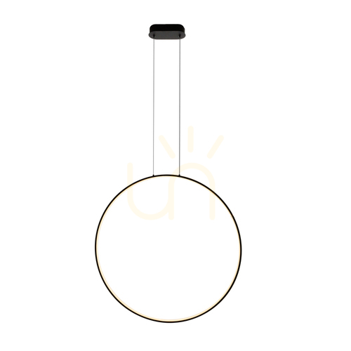 Sprawdź Lampa wisząca Max Light Visual czarna 80 cm LED 28W 3000K P0654