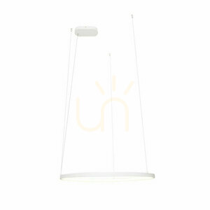 Lampa wisząca Max Light Visual Hor 60 cm biała LED 22W 3000K P0655 small 0