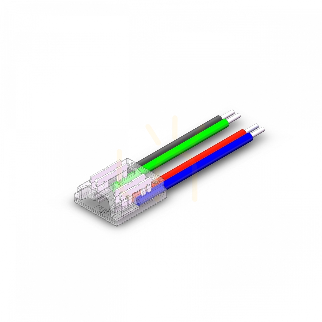 Sprawdź Konektor P K Cob RGB 10mm Konektor P K Cob RGB 10mm