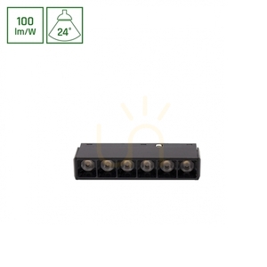 Lampa do Szynoprzewodów System Shift Basic Grid Xs Oprawa Liniowa 110mm 6W 4000 K Czarny small 0