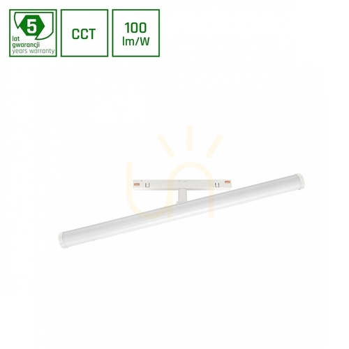 Sprawdź Lampa do Szynoprzewodów System Shift Smart Beam Regulowana 28x400x75mm 12W 150st Biała CCT/Dim 5 Lat Gw.