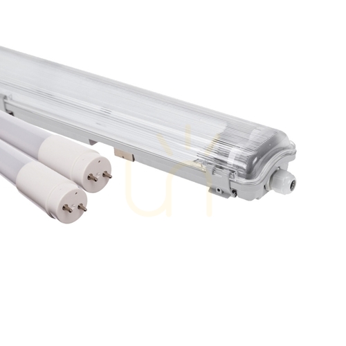 Sprawdź Belka Oświetleniowa Pakiet 12szt Limea LED Tube Slim Hermetyk G13 2x120 250V IP65 + 25szt Świetlówek LED T8 18,5W 4000K
